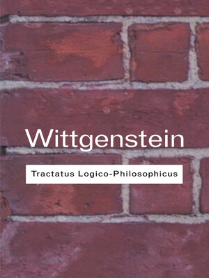 cover image of Tractatus Logico-Philosophicus